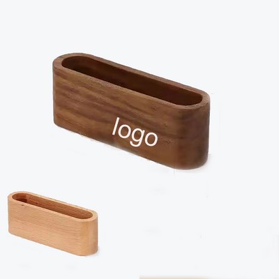 Wooden Business Card Holder