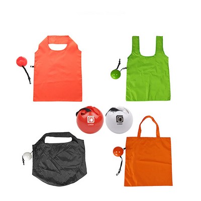 Ball Shape Foldable Grocery Shopping Bag