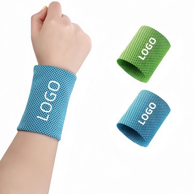 Summer Ice Silk Sports Wristband