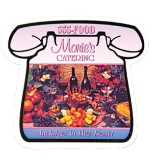 Phone Stock Shape Magnet (Full Color Digital)