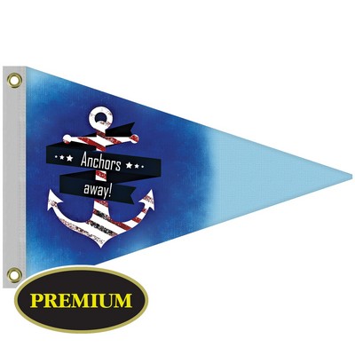 2' x 3' Single Reverse Knit Polyester Pennant