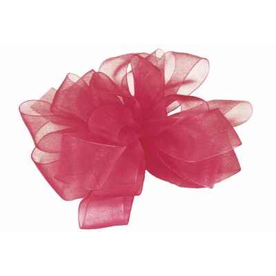 Small Scarlet Simply Sheer Asiana Ribbon