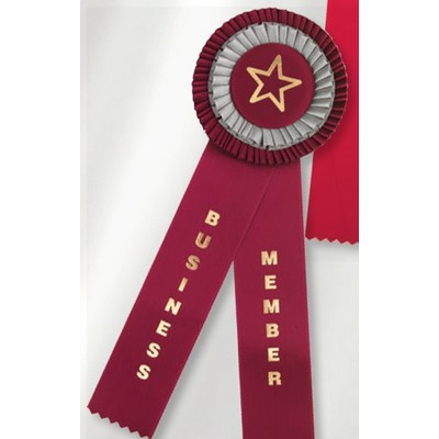 Custom Rosette - overall length 12 1/2"
