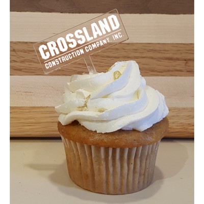 2" x 2" - Acrylic Cupcake Toppers