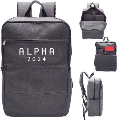 Multi-Storage Travel Laptop Backpack (18.5" x 16")
