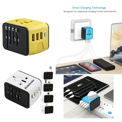 Promotek iBank® World Travel Adapter for 150 countries