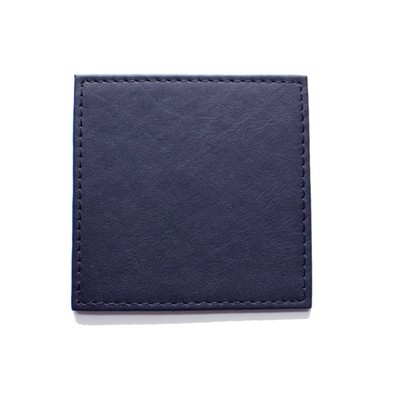 Ashlin® Executive Navy Blue Square Coaster