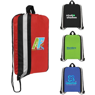 Klondike - 210D Polyester Drawstring Bag - Full Color
