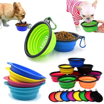 Pet Collapsible Travel Dog Bowls