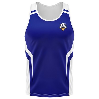 Unisex & Kids' Digital Printed 180G Cotton Jersey Style Tank Top