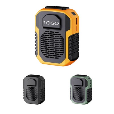 Multi-Speed Portable Clip Fan with Power Bank