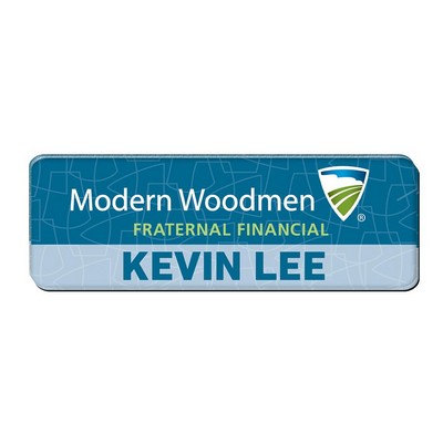 Acrylic Name tags 1x3