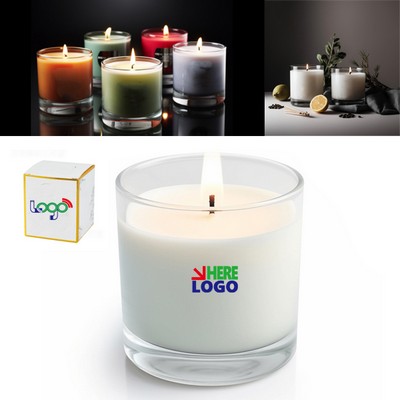 14 Oz. Frosted Luxury Candle With Gift Box