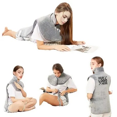 Shoulder Back Warm Plush Electric Blanket