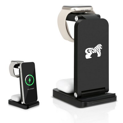 3-in-1 15W Wireless Charging Stand