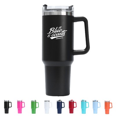 40oz Portable Stainless Steel Insulated Tumbler