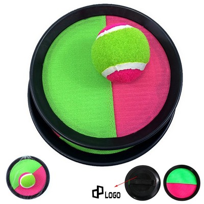 Throw Paddle Toss And Catch Ball Set