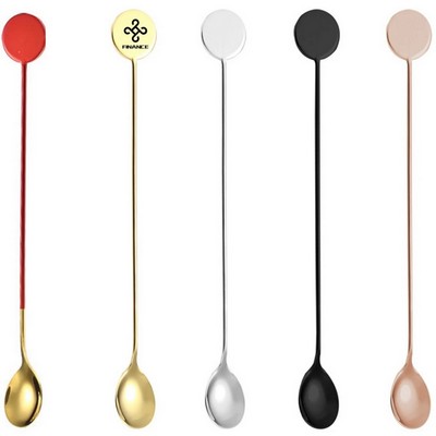 Stainless Steel Stirrer Spoon Beverage Mixer