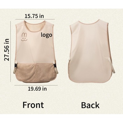 Waistcoat Style Sleeveless Apron