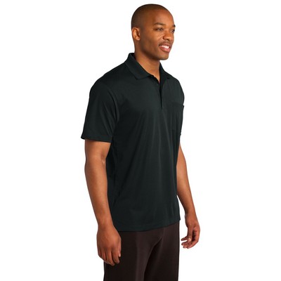 Sport-Tek Micropique Sport-Wick Pocket Polo.