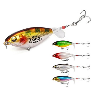 Floating Tractor Fishing Lure with 3D Design
