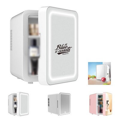 Mini Fridge with Led Mirror