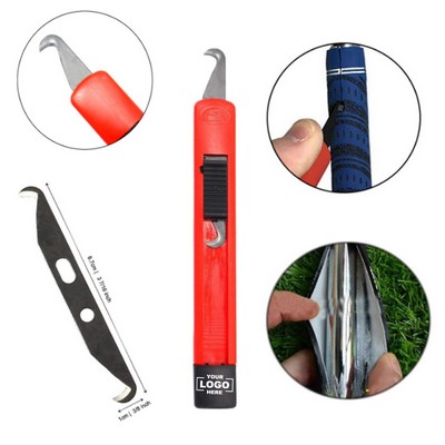 Golf Divot Repair Tool with Hook Blade