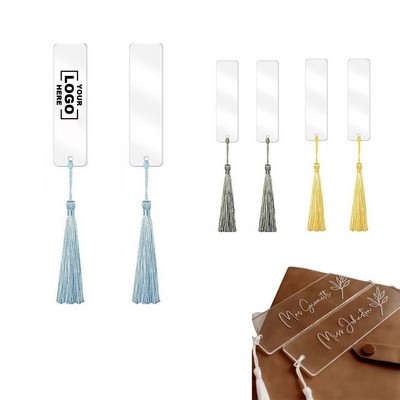 Vibrant Tassel Page Marker (Blank)