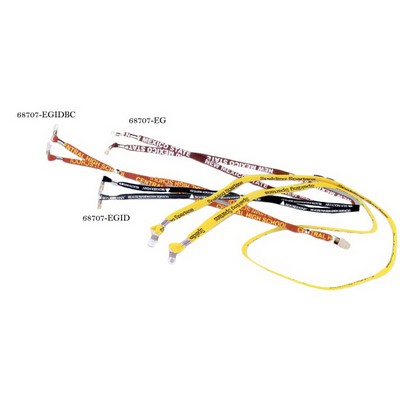Cloth Eyeglass Strap with 1 Adjustable Bead
