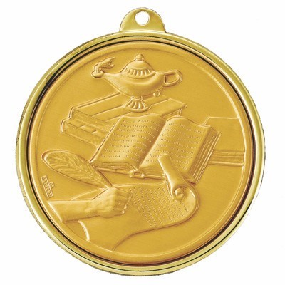 2 ¼" MZ Series Academic Achievement Medal Frame (for 2" Medallion Insert)