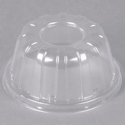 12 Oz. Foam Food Container Lid, Dome