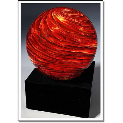 Nova Celestial Art Glass Sculpture w/o Marble Base (3"x3")