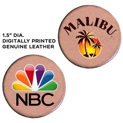 Leather 1.5" Ball Marker