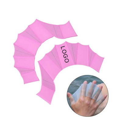Silicone Swim Webbed Training Glove