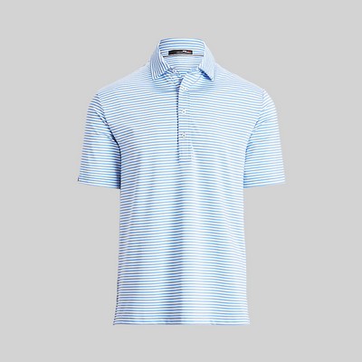 Polo Ralph Lauren® - RLX Short-Sleeve Lightweight Airflow Jersey Polo - Feed Stripe