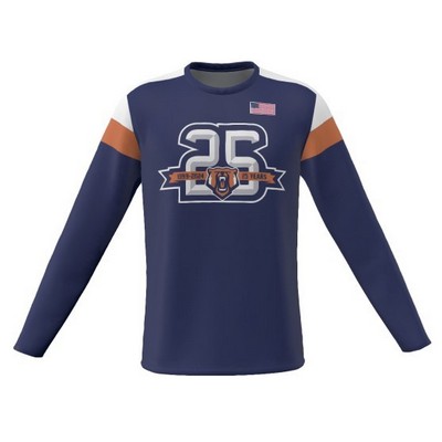 Mach5 Long Sleeve Crew Neck T-Shirt in Dryknit