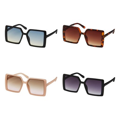 Rose Oversized Square Women's Sunglasses