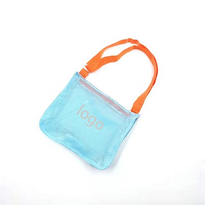 Mesh Beach Bag Children's Shell
