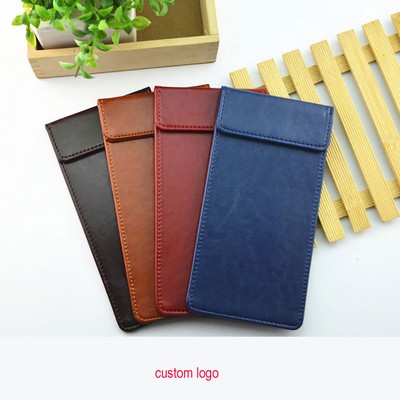 Custom Pu Leather Check Presenter