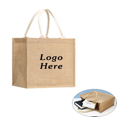 Burlap Tote Bags