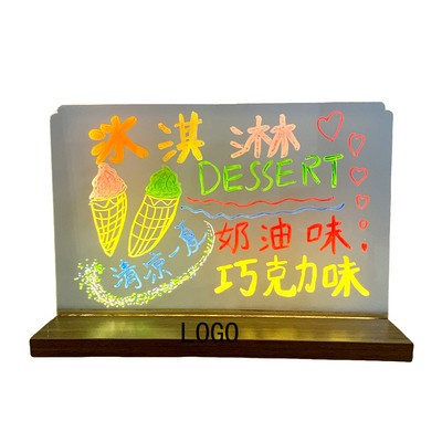 Acrylic LED Writing Board