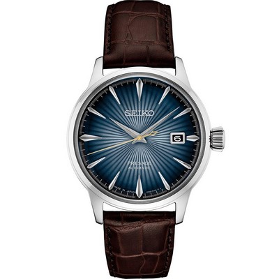 Seiko Watch Presage Cocktail Time Ss Automatic Blue Dial