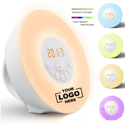 Sunrise Alarm Clock with Sunset Simulation