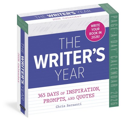 Writer's Year Page-A-Day® Calendar 2026 (365 Days of Inspiration, Prompts,