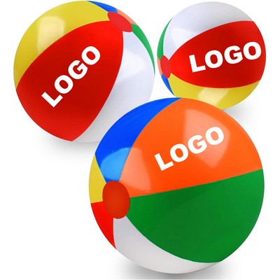 Inflatable PVC beach ball 16"