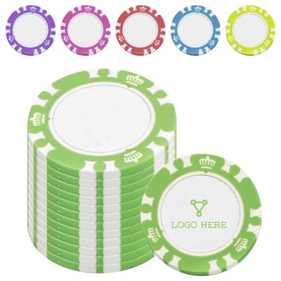 MOQ 100PCS Poker Chips