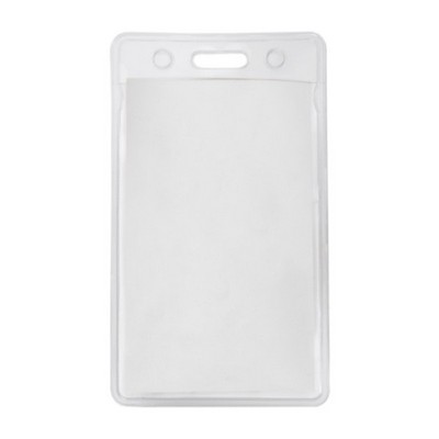 2" x 3 1/2" Blank Small Vertical Vinyl Pouch