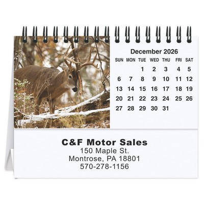 Wildlife Tent Desk Calendar (5 13/16"x4½")