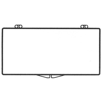 Rigid Clear Hinged Plastic Box (4 3/8"x2 1/16"x2 7/16")