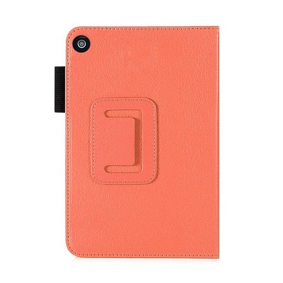 Promotek iBank® Leatherette Case for Kindle Fire HD 8" case (Orange)